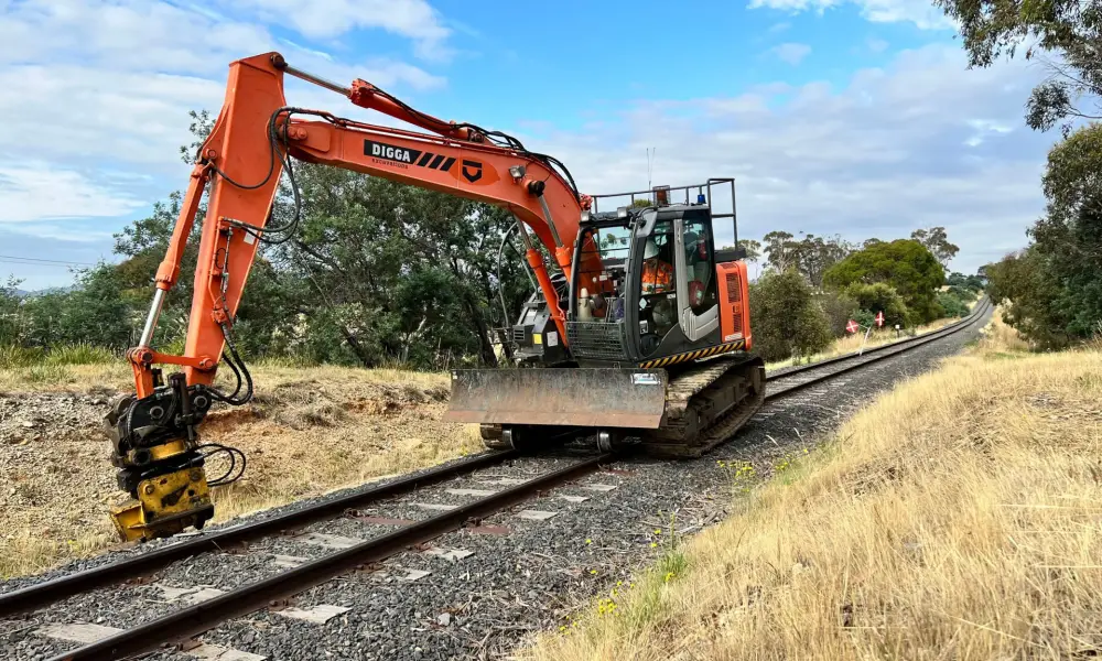 4030 State Wide Rail flaw removal 1