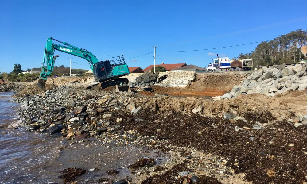 Western Line Coastal Erosion Repair